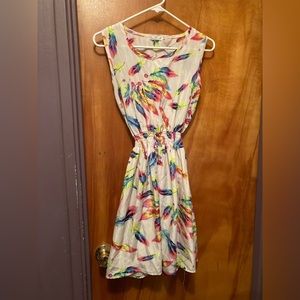 Lightweight white summer dress